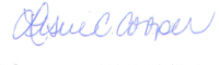 Director's signature 